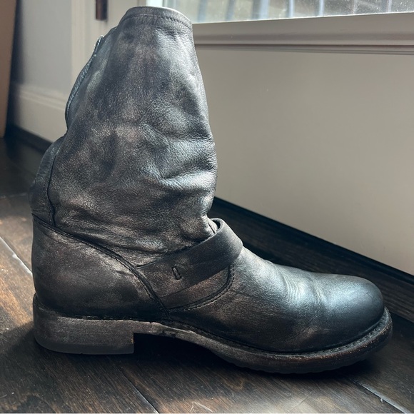 Frye metallic lether boots 6.5 women - Picture 4 of 14